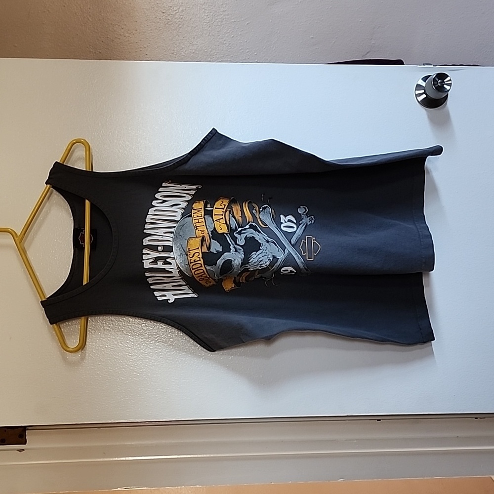 Genuine Harley Davidson tank top, xl Bedford oh - Picture 2 of 8